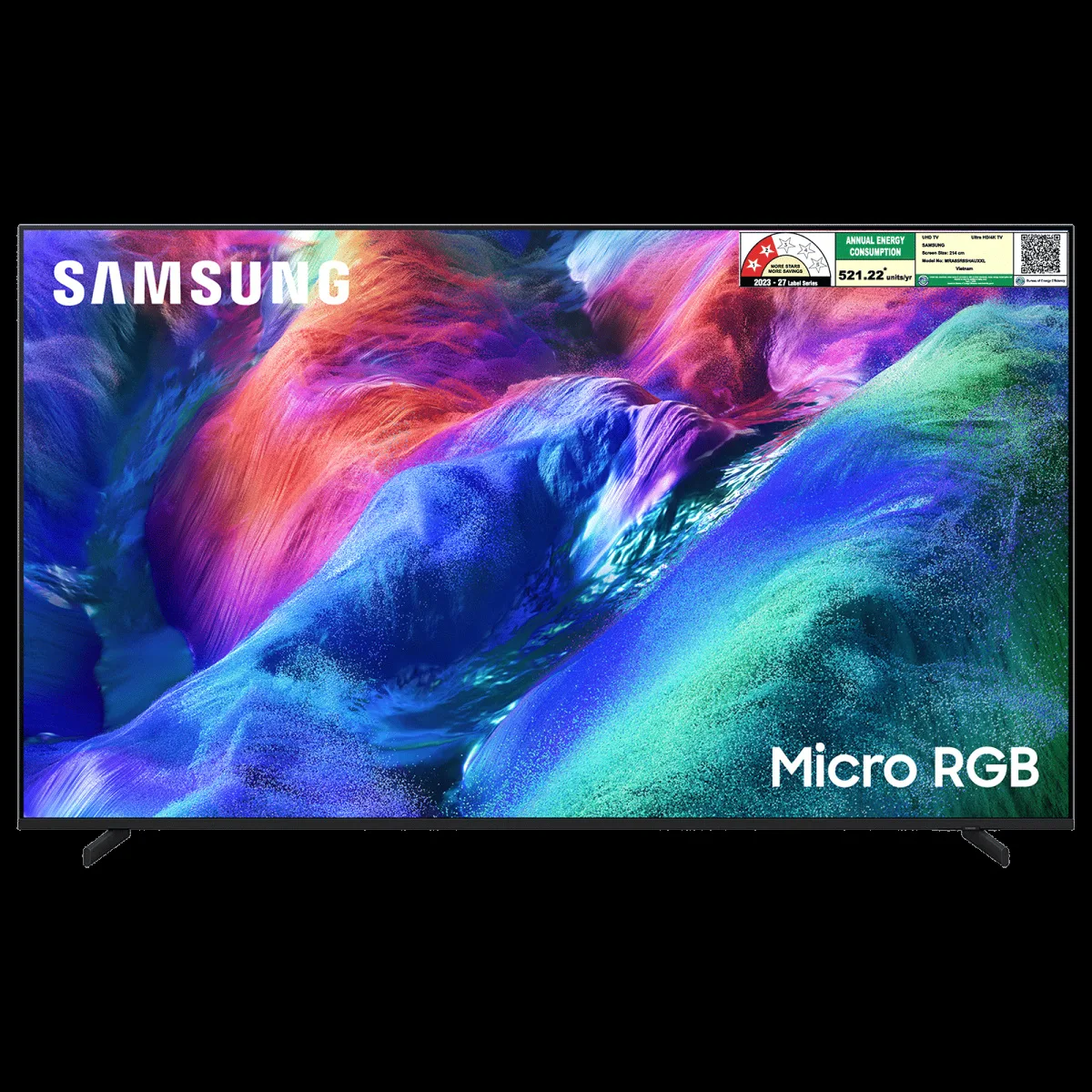 SAMSUNG R85H 215 cm (85 inch) 2 Star Micro RGB 4K Ultra HD Smart Tizen TV with Google Voice Assistant (2026 Model)