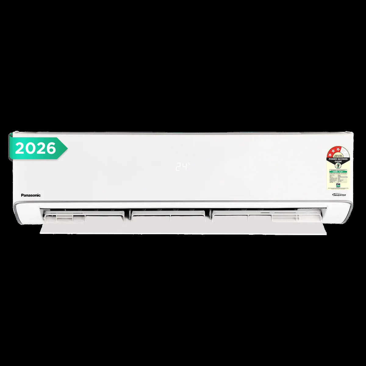 Panasonic EU 8 in 1 Convertible 2 Ton 3 Star Inverter Split AC with Voice Assistant (2026 Model, Copper Condenser, CS/CU-EU24CKY3FM)