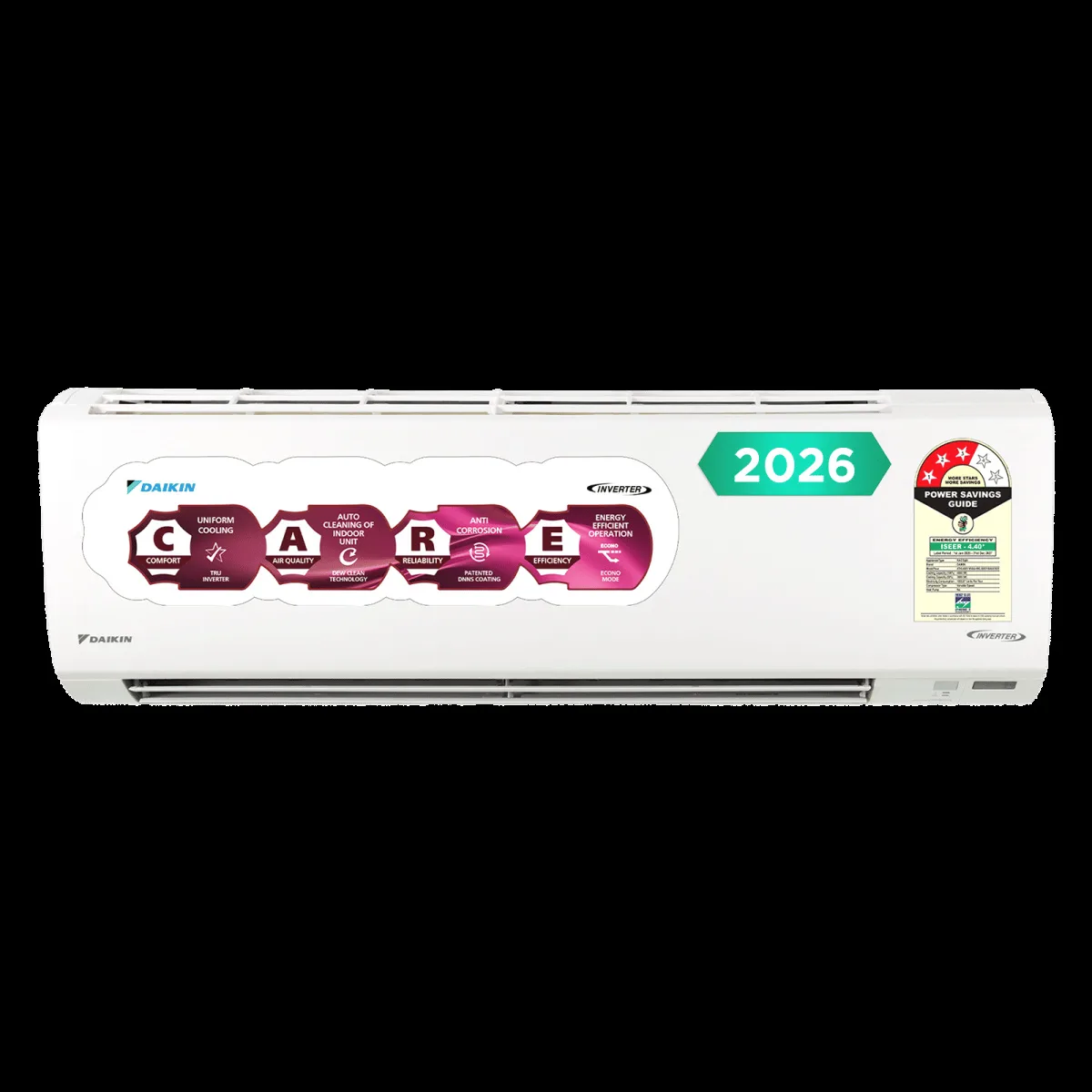 DAIKIN 1.8 Ton 3 Star Inverter Split AC (Copper Condenser, PM2.5 Filter, ATKL60XV16VAA)