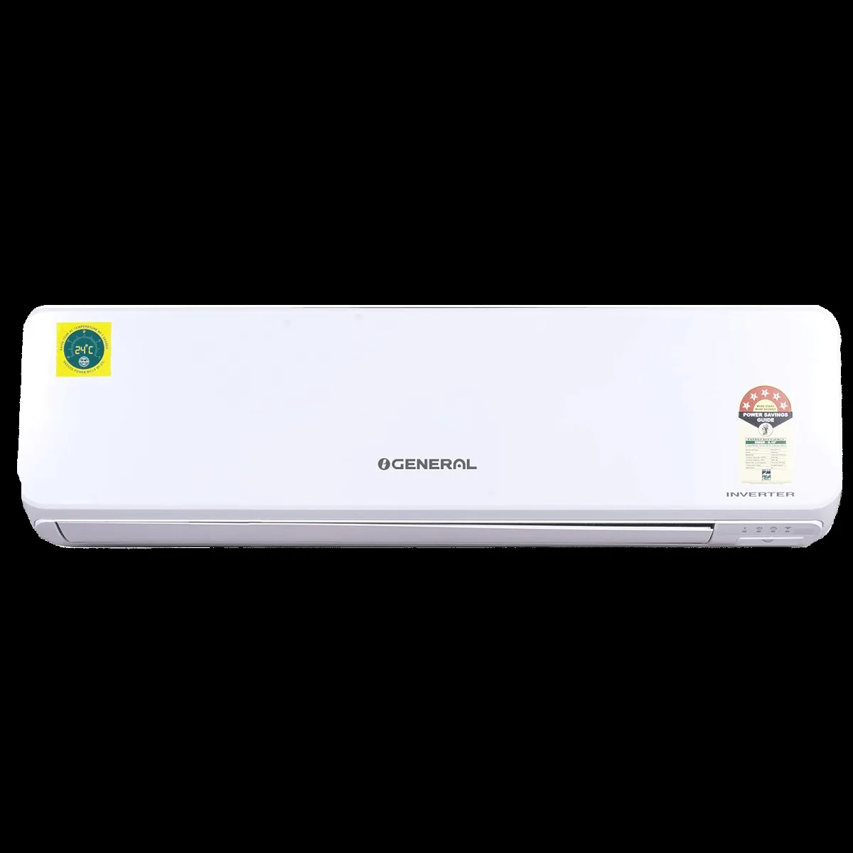 O GENERAL CET Series 1.5 Ton 5 Star Inverter Split AC (Copper Condenser, PM 2.5 Filter, ASGG18CETAB)