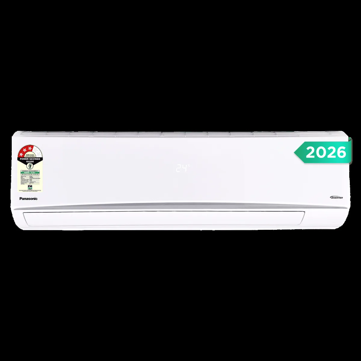 Panasonic QU 8 in 1 Convertible 2.5 Ton 3 Star Inverter Split Smart AC with Google & Alexa Voice Assistant (2026 Model, Copper Condenser, CS/CU-QU30CKYFM)