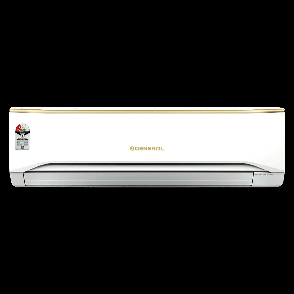 O GENERAL 2 Ton 2 Star Split AC (Copper Condenser, Mildew Resistant Filter, ASGA24FUTC-B)