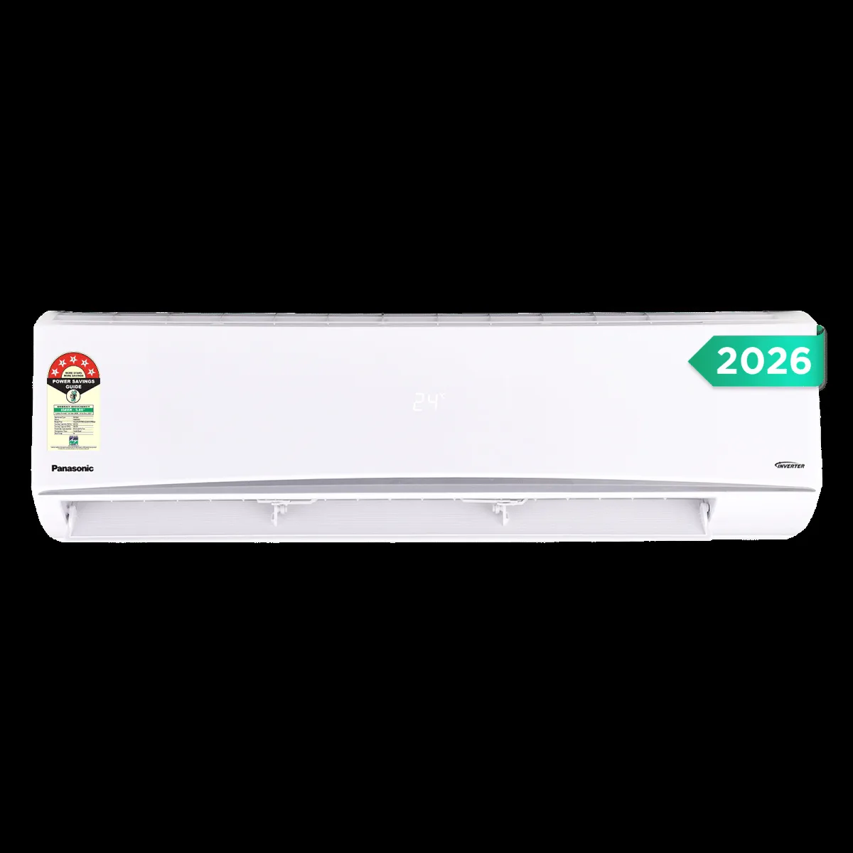 Panasonic ZU 8 in 1 Convertible 2 Ton 5 Star Inverter Split Smart AC with Google & Alexa Voice Assistant (2026 Model, Copper Condenser, CS/CU-ZU24CKY5FM)