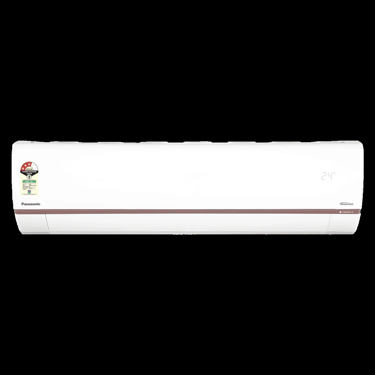 Panasonic WU 7 in 1 Convertible 2 Ton 3 Star Inverter Split Smart AC with Voice Assistant (2025 Model, Copper Condenser, CS/CU-WU24BKYFM)
