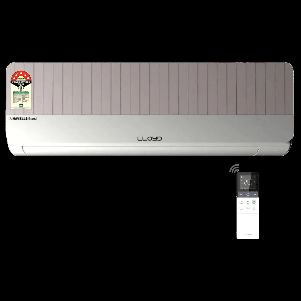 LLOYD Stylus 6 in 1 Convertible 1 Ton 5 Star Inverter Split Smart AC with Automatic Humidity Control (2024 Model, Copper Condenser, GLS12V5FOGSY)