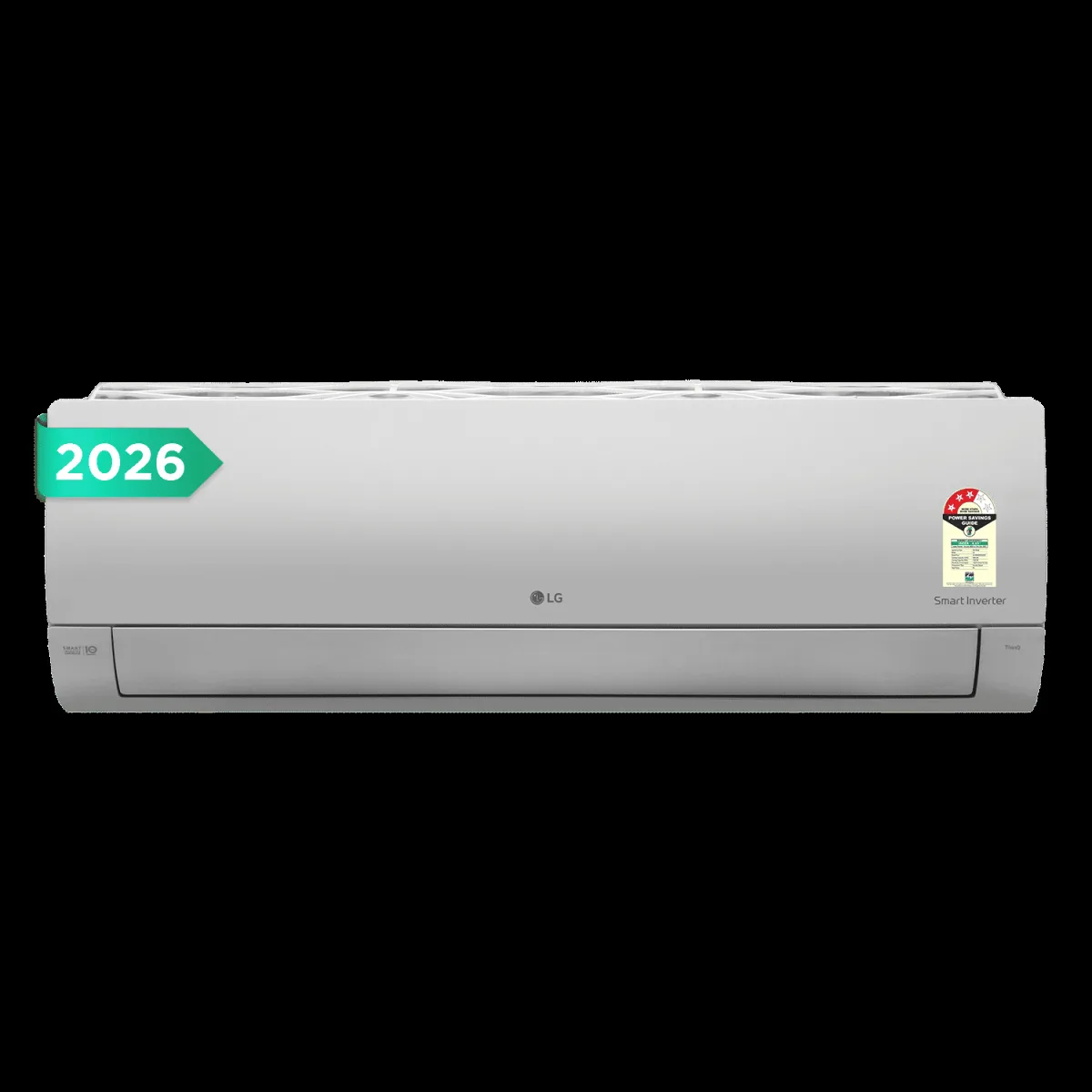 LG 6 in 1 Convertible 2 Ton 3 Star Dual Inverter Split Smart AC with Monsoon Comfort Feature (2026 Model, Copper Condenser, AS-Q24EWXE.ANLG)