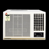 O GENERAL 1.5 Ton 2 Star Non inverter Window AC (Copper Condenser, Cathin Filter, AXGB18BBAA-B)
