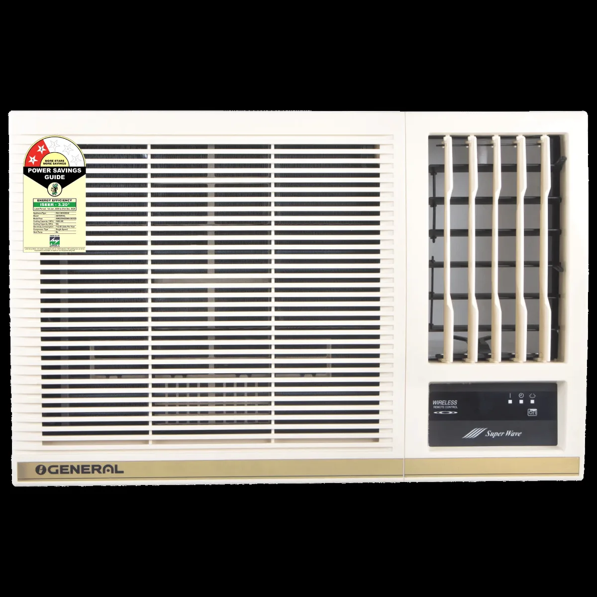 O GENERAL Hyper Tropical 0.84 Ton 2 Star Window AC (Copper Condenser, AMGB09BBWA-B)