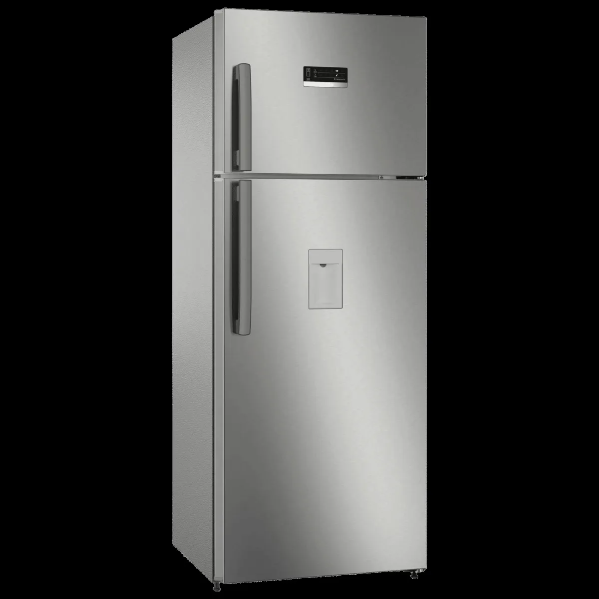 BOSCH Series 4 334 Litres 2 Star Frost Free Double Door Convertible Refrigerator with VarioInverter Compressor (CTC35S02DI, Shiney Silver)