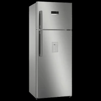 BOSCH Series 4 334 Litres 2 Star Frost Free Double Door Convertible Refrigerator with VarioInverter Compressor (CTC35S02DI, Shiney Silver)
