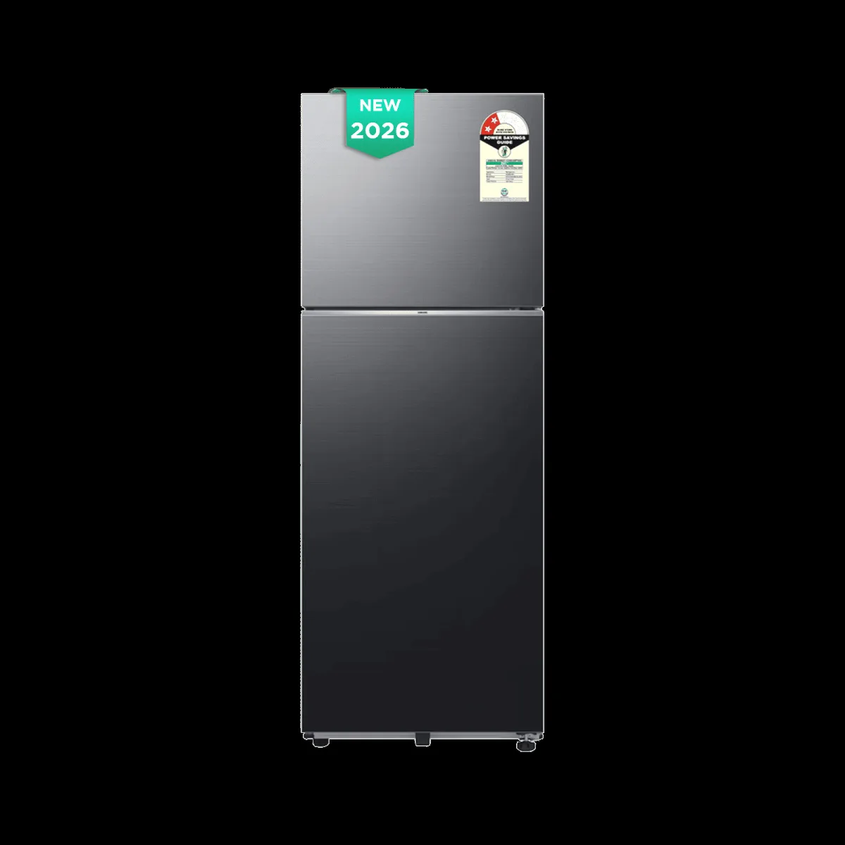 Samsung RT34 330 Litres 2 Star Frost Free Double Door Smart Wifi Enabled Convertible Refrigerator with Twin Cooling Plus Technology (RT34HG5A42BXHL, Luxe Black) (2026 Model)