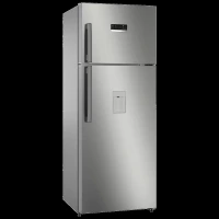 BOSCH Series 4 334 Litres 3 Star Frost Free Double Door Convertible Refrigerator with Temperature Display (CTC35S031I, Sparkly Steel)