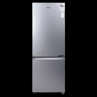 Haier 237 Litres 2 Star Frost Free Double Door Bottom Mount Convertible Refrigerator with Turbo Icing (HRB-2872IBMS-P, Moon Silver)