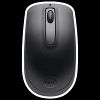 DELL WM118 2.4GHz Wireless Optical Performance Mouse (1000 DPI, Ambidextrous Design, Black)