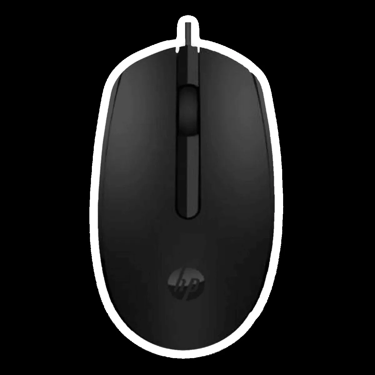 HP M10 Wired Optical Performance Mouse (1000 DPI, Ergonomic Design, Black)