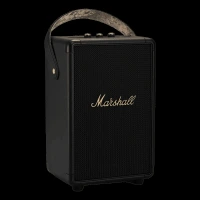 Marshall Tufton 80W Portable Bluetooth Speaker (IPX2 Water Resistant, Multi Directional Sound, Stereo Channel, Black & Brass)