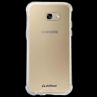 stuffcool Aero Hard & Soft Polycarbonate Back Cover for SAMSUNG Galaxy A5 (Scratch Resistant, Clear)