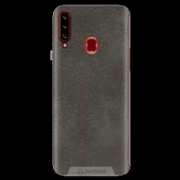 stuffcool Leather Soft Back Cover SAMSUNG Galaxy A20s (Bumper & Shock Protection, Black)