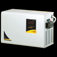 V-GUARD 12 Amps Voltage Stabilizer For Up to 1.5 Ton Air Conditioner (130 - 300 V, Built-In Thermal Overload Protection, VWR 400, Grey)