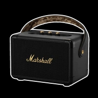 Marshall Kilburn II 36W Portable Bluetooth Speaker (IPX2 Water Resistant, Carrying Strap, Stereo Channel, Black & Brass)