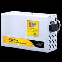 V-Guard 15 Amps Voltage Stabilizer For 2T Air Conditioner (150 - 285 V, Digital Display, VND 500, Grey)