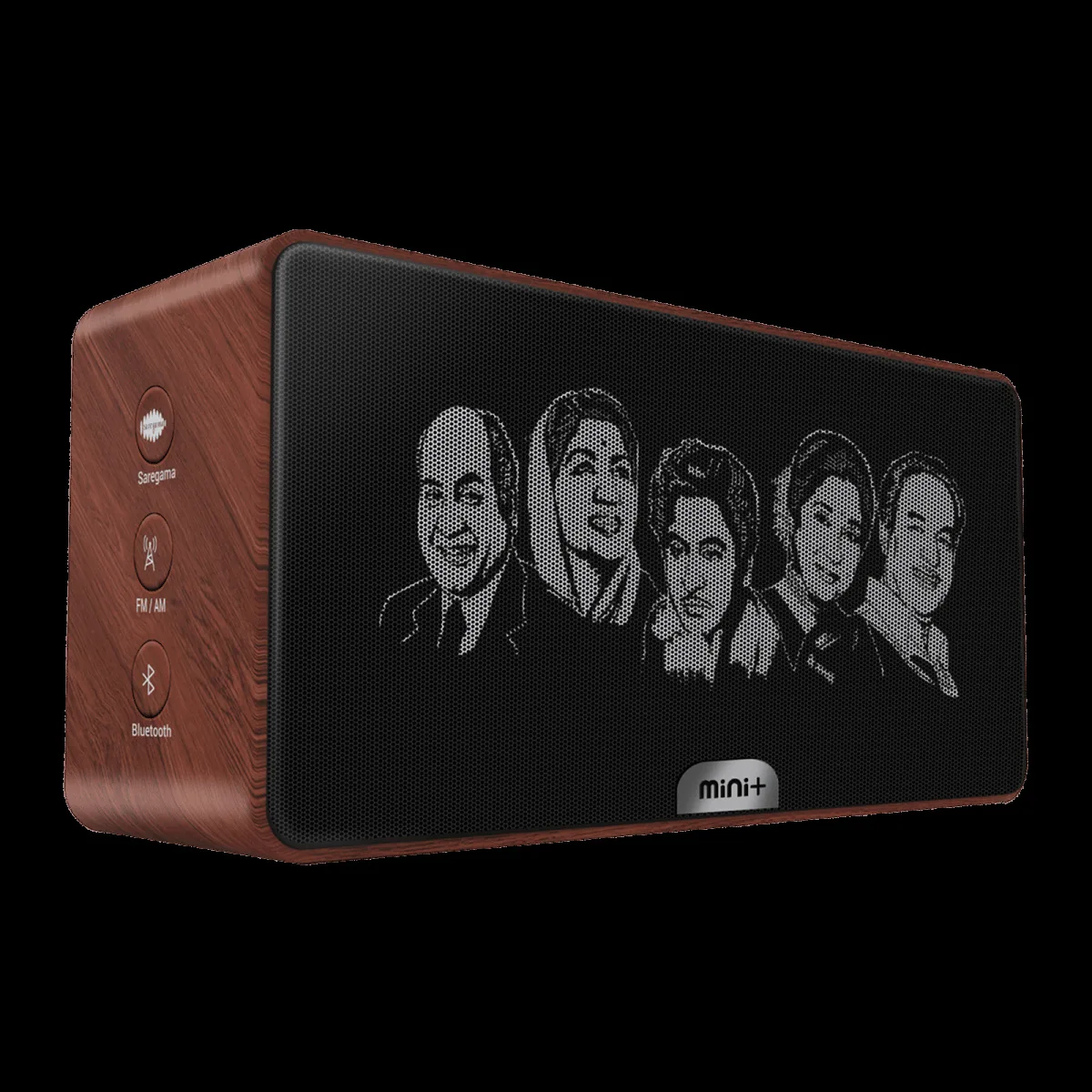SAREGAMA Carvaan Mini Plus Portable Bluetooth Speaker (Handsfree Calling, Vintage Brown)