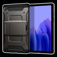 spigen Tough Armor Pro Polycarbonate Back Cover for SAMSUNG Galaxy Tab A7 (Shock Absorbent, Gunmetal)