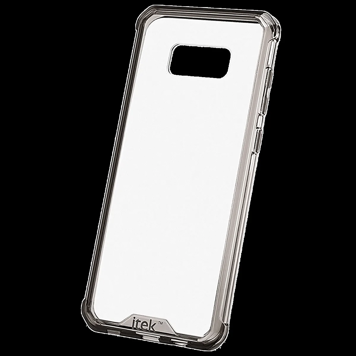 itek Air Hybrid Hard Polycarbonate & TPU Back Cover for SAMSUNG Galaxy S8 Plus (Wireless Charging Support, Transparent)