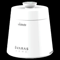 SVARAS Home Rechargeable UV Sterilizer (Voice Alarm, X2 Pro, White)