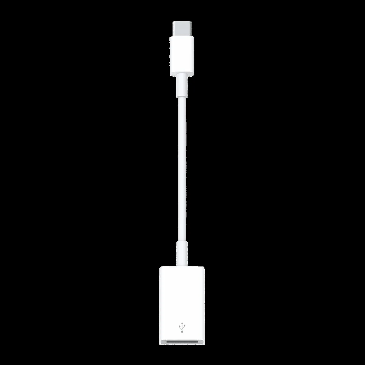 Apple USB to Type C 0.65 Feet (0.2M) Adapter (Sync and Charge, White)