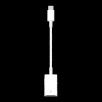 Apple USB to Type C 0.65 Feet (0.2M) Adapter (Sync and Charge, White)