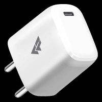 Vaku Neutron 30W Type C Fast Charger (Adapter Only, Multi Protocol Support, White)