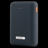urbn 10000 mAh 12W Fast Charging Power Bank (1 Micro USB Type B, 1 Type C & 2 Type A Ports, Ultra Compact Casing, LED Charging Indicator, Blue)