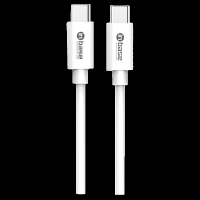 in base 120 cm Type C-C Charge and Sync Cable (White)