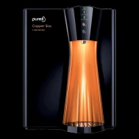 pureit Copper + Eco Mineral 8L RO + UV + MF Water Purifier with Advanced 7 Stage Purification And Eco Recovery Technology (Black)