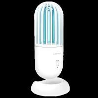 LYFRO Battery Powered Sanitizing Lamp (Disinfects Up To 99.9 Percent, Hova, White)