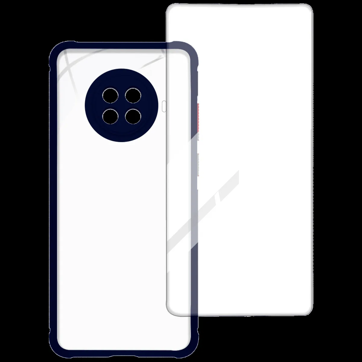 ARROW Hybrid Screen Protector & Polycarbonate Back Cover Combo for Xiaomi Mi 10i (Scratch Protection, Blue)
