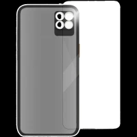 Arrow Duplex Screen Protector & Polycarbonate Back Cover Combo for realme 8 Pro (Anti Scratch Design, Black)