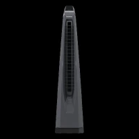 Symphony Surround-I Bladeless 25 ft Air Throw 650 m3/hr Air Delivery Tower Fan with Remote (Touchscreen Control Panel, Dark Grey)