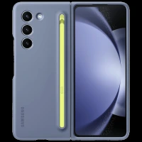 SAMSUNG Back Case for Galaxy Z Fold5 (Built-in S Pen Slot, Icy Blue)