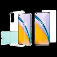 ESSE Screen Protector & TPU Back Cover Combo for OnePlus Nord 2 5G (Drop Protection, Clear)