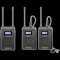 Boya 3.5 Jack Wireless Microphone with Mute Function (Black)