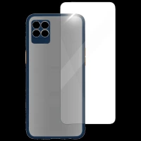 ARROW Camera Duplex Screen Protector & Polycarbonate Back Cover Combo for realme 8 Pro (Anti Scratch Design, Blue)