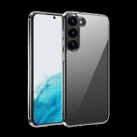 Quix TPU Back Cover for SAMSUNG Galaxy S23 (Slim-Fit, Transparent)