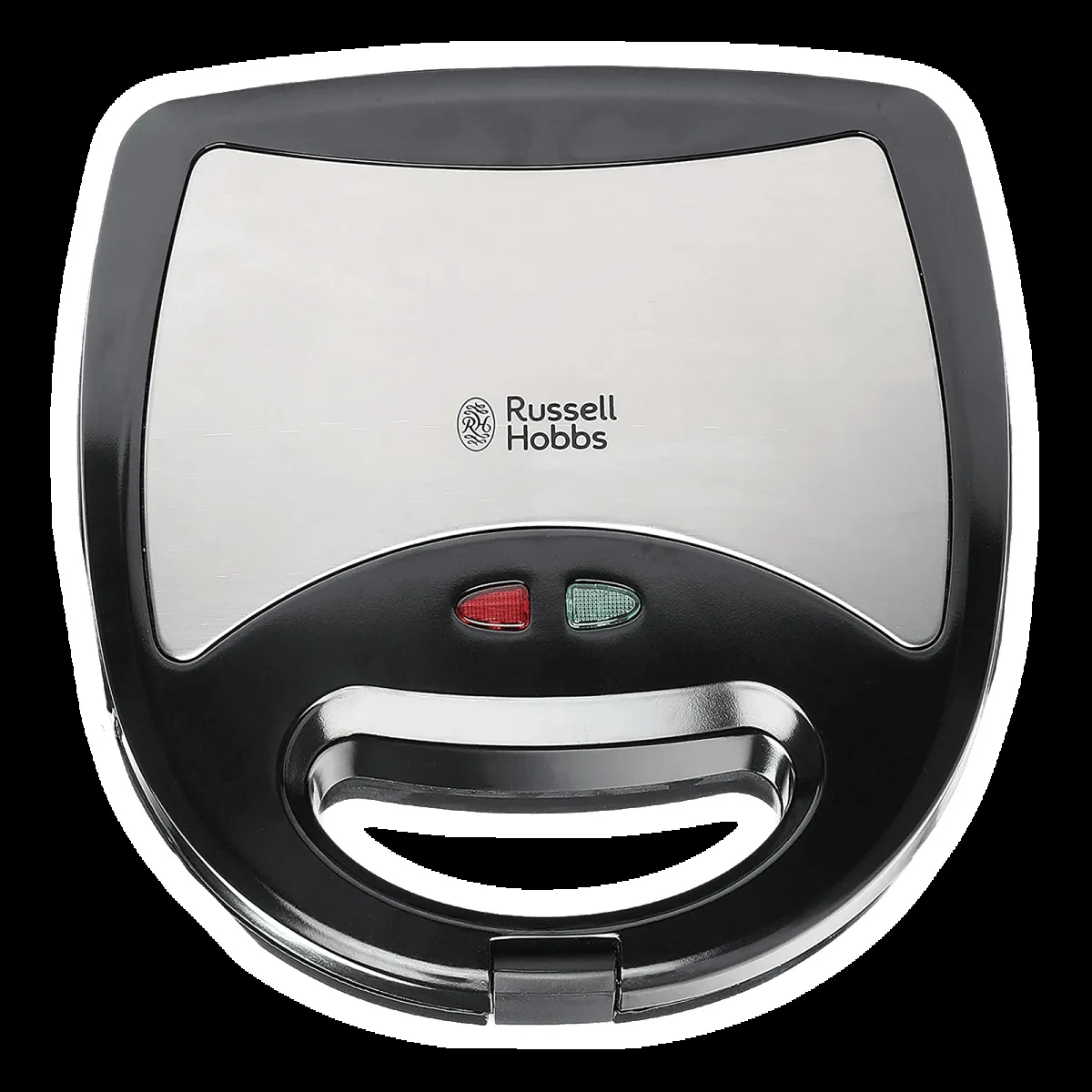 Russell Hobbs RST750M3 750W 2 Slice 3-in-1 Sandwich Maker with Detachable Multi-Plate (Black & Silver)