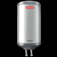 Racold CDR DLX 10 Litres 5 Star Vertical Storage Geyser with Rust Proof (White & Grey Dome)