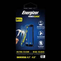 Energizer Universal Tempered Glass Screen Guard for Mobiles (Fingerprint Resistant)