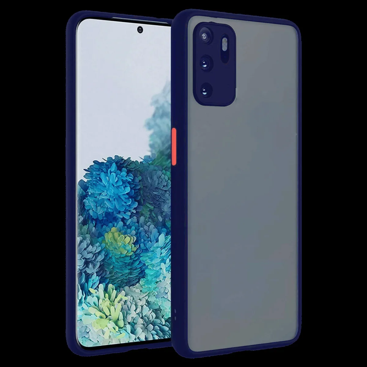 Arrow Duplex Acrylic & TPU Back Cover for OPPO Reno 6 Pro (Scratch Resistant, Blue)