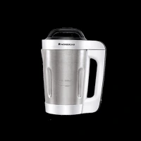 WONDERCHEF 800 Watt 1.6 Litre Soup Maker with Touch Control Panel (Steel/White)