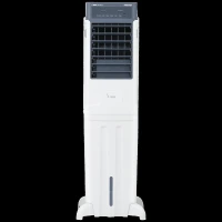 VOLTAS Slimm T 35 Litres Tower Air Cooler with Handy Touch Controls (Inverter Compatible, White & Grey)